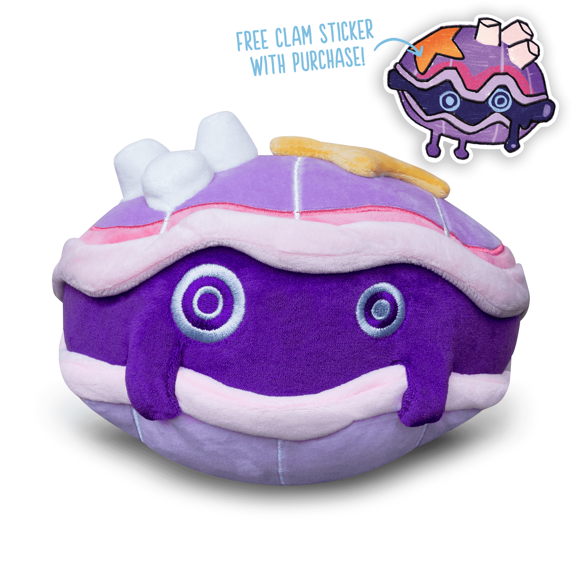 Clam Slime Plush